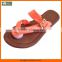 Latest design orange latest fashion girls sandals