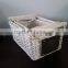 wicker storage basket