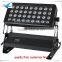 outdoor disco lighting 36x10w 4in1 rgbw led wall washer fixtures