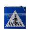 Highway speed limit solar power outdoor LED traffic warning sign