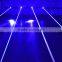 LN340 2400mW Blue 8-Head Mobile Fat-Beam Laser Net