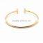 Jewelry Fashion Woman Bangle With 18K Gold Plated