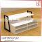 Popular wood gondola shelving