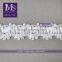 good price water solouble lace flower trim with 6cm in white polyester embroidery lace for dress