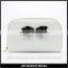 Black and white cosmetic bag, shiny cosmetic holder with large capacity