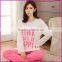 New Cotton Girls Pajamas Fashion Soft Cotton Pajamas Women Sleepwear Sets For Girls Home Nightgown Sets