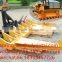 DR2-140-10-6X6 root rake with the AR400 steel