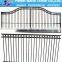 Driveway metal sliding main iron gate design