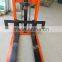 2000kg 1600mm manual hydraulic hand lift stacker