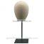 Wholesale fabric and chrome silver mannequin head for hat display