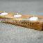 Personalised Oak Tea Light Holder
