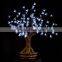 Christmas decoration artificial bonsai cherry led tree light