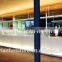 2016 new designer acrylic solid surface Hi Macs/Avonite built coffee shop counter