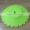 Green beautiful new design silicone cup lid