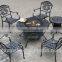 outdoor furniture bbq charcoal grill/garden home barbecue grill table