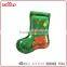 X'mas Decorative Sock Melamine Tray, Funky Sock Shaped Modern Christmas Plate