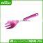 Party Used Fushcia Melamine Salad Spoon With Hole