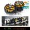 For Jeep 4x4 Truck Pickup Roof & Bumper Halogen Driving Fog Spot Light Lamp Pair