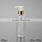 hot products high quality 200ml pet shampoo bottle dimensions gold aluminum pump plastic shampoo bottle cost price wholesale