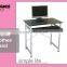 Glass desktop design study cum modern computer table