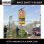 Solar Solar Power Speed Radar Sign LED Display speed limit sign warning detector Radar Speed Sign