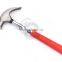 JL0206 Professional hand tool claw hammer with steel handle