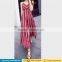 Fashion korean style women summer beach wear long vestidos sleeveless v-neck striped printed sexy bohemian maxi dresses 2017