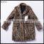 2017 New Fashion Thick Leopard Fake Fur Coat Women