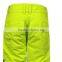 Men's Waterproof Fluorescent Yellow Ski Pant/Snow Ski Pants