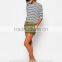 personalized wholesale women belted cargo shorts on sale