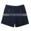 Navy blue shorts 2017 summer new British college student girls skirt custom