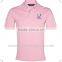 Professional China Direct Factory Manufacturer High Quality 2016 New Pique Combed Cotton Embroidery Golf Polo T Shirts Wholesale
