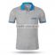 custom men's business casual cotton short sleeved T-shirt Lapel Polo shirt