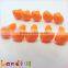 10mm Orange Triangle Nose Safety Plastic Nose Stuffed Cat Nose Craft Toy