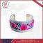 2016 new arrival latest design vogue handmade bangle for women gift