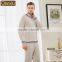 Hot Selling Qianxiu Long Sleeved Knitted Cotton Couple Jersey Mens Outdoor Pajamas