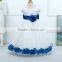 2017 New princess flower belt petals hem wedding dress