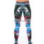 2017 Wholesale Gym Polyester Spandex Fitness Custom Printing Tights Always Yoga Sport Leggings For Women
