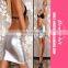 Sexy Wet Look SKirt Women Short Mini Skirt Wholesale