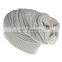Two-color wrinkled hat warm hedge heap hat hood knitting wool hat
