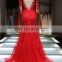 2016 wholesale new fashion most popular plus size custom women's lace applique evening wedding dress for bridal mother