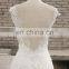 Sightly V-Neck Backless Lace Chiffon Beach Bohemian Wedding Dress