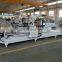 Aluminium window door curtain wall CNC control double head cutting saw/sawing machine