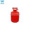 Empty disposable gas R134a welding cylinder