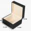 Cheap price PU watch box single leatherette display box with custom logo