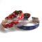 Designer brand classic luxury PU pet dog collar leash