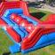 Outdoor mobile Blow up meltdown game inflatable wipeout ball course for sale