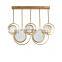 Modern home decorative lighting glass chandelier ceiling lamps for livingroom
