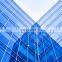 low e tempered double glazing glass for building with ce iso factory supply