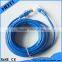 Length optional single shielded CAT5e patch network cable